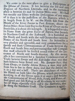 A Defence of the Scots Settlement at Darien with an Answer to the Spanish Memorial Against it. And Arguments to Prove That it is the Interest of England to Joyn with the Scots, and Protect it. To Which is Added, A Description of the Country...