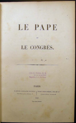 Collection of 19 Pamphlets by Various Authors, Bound in One Volume; Concerning the Papacy; Separation of Church & State; Political Liberties; Education and Caribbean History.