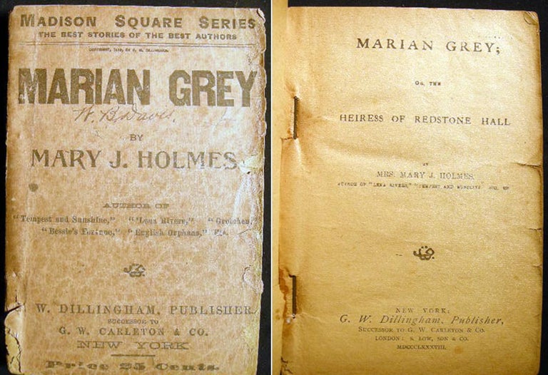 Item #6051 Marian Grey. Mary J. Holmes.