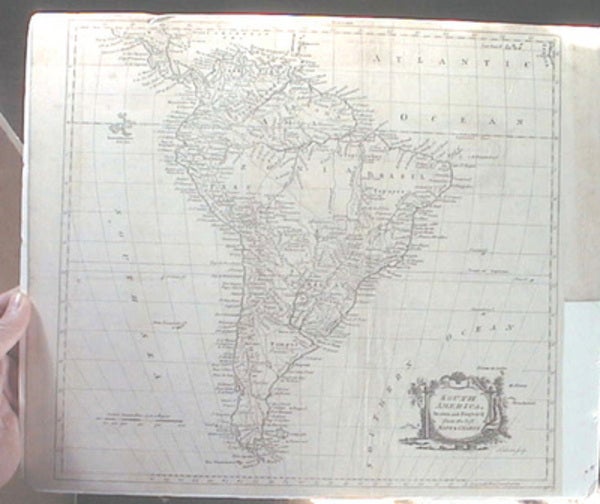 Item #7905 Map of South America. Map of South America.