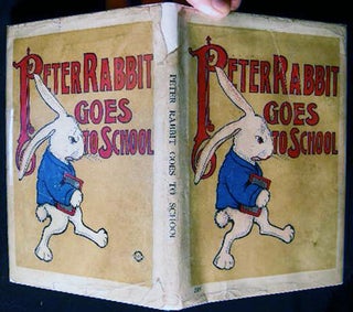Item #8408 Peter Rabbit Goes to School. Louise A. Field