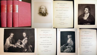 Item #8611 Annals of the English Stage from Thomas Betterton to Edmund Kean. Doran Dr
