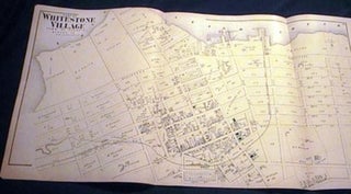 Item #8952 Original Map of Part of Whitestone Village Northern Part Long Island. Beers Atlas