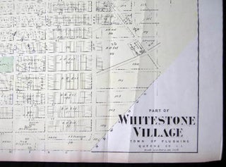Original Map of Part of Whitestone Village Southern Part Long Island, New York.